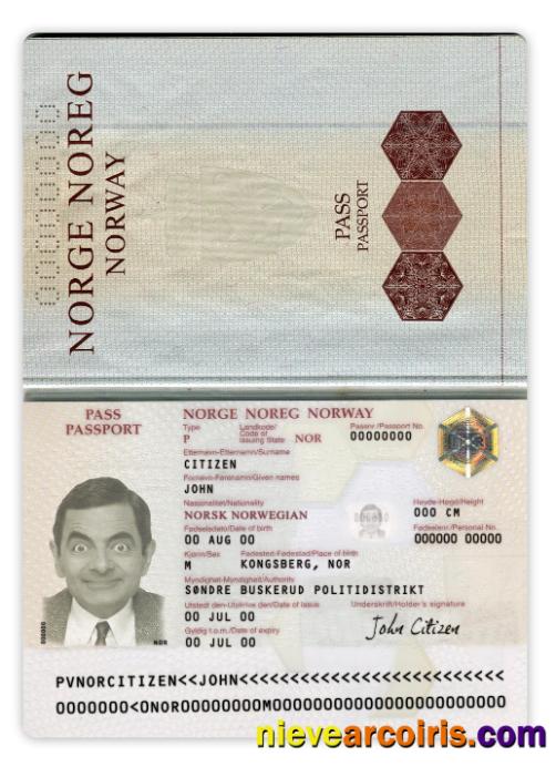 Norway passport version 2